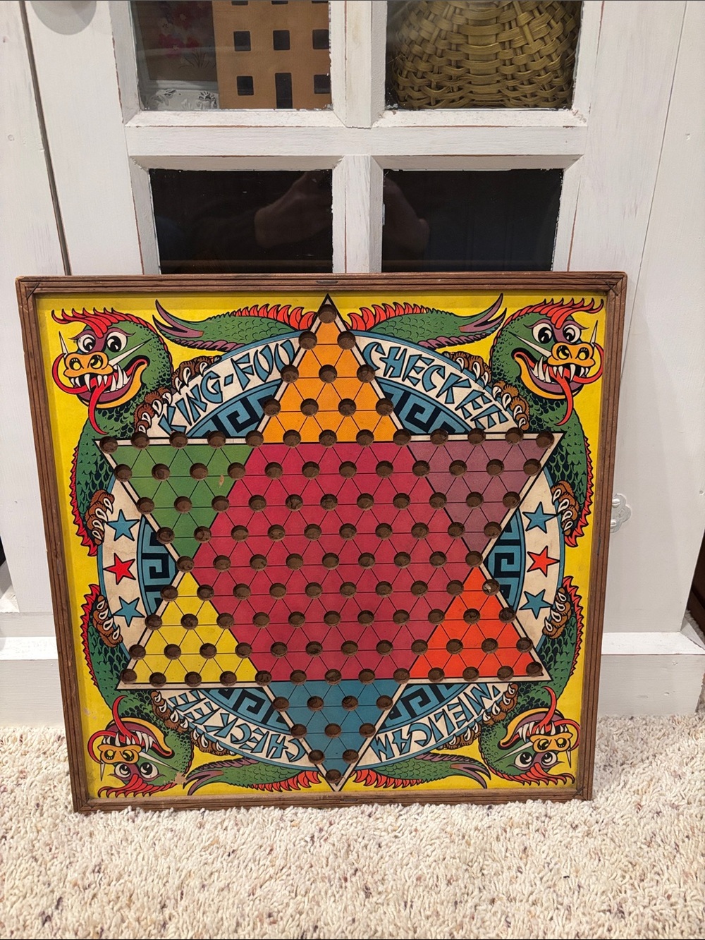 Vintage Chinese Checkerboard/ Checkerboard (1938)